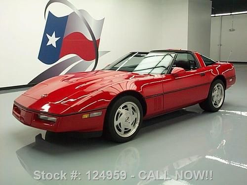 1989 chevy corvette 5.7l v8 auto leather targa top 40k texas direct auto