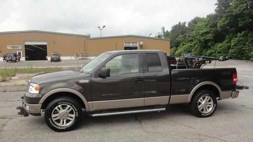 4x4 - lariat - extended cab - snow plow - no reserve