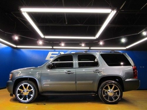 Chevrolet tahoe lt leather navigation hennessey 350ehp 22 inch custom wheels