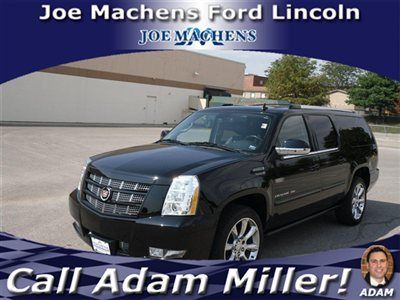 2013 cadillac escalade esv low miles one owner loaded nav dual dvd