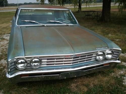 1967 chevy chevelle 6 cyl powerglide ratrod rat driver