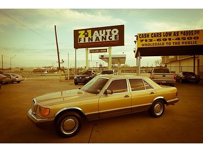 1984 mercedes 300 sd 300sd diesel s class 1 owner clean serviced no reserve
