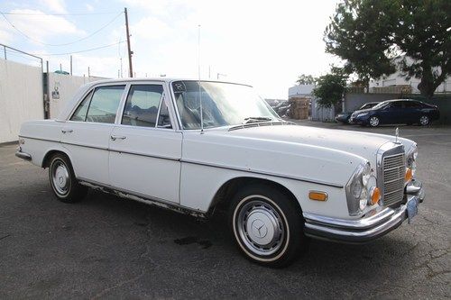 1971 mercedes-benz 280s classic low miles sedan automatic 6 cylinder no reserve