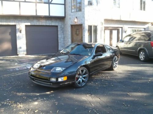 1995 nissan 300zx rare slicktop with fully built gtx2867 611hp twin turbo swap