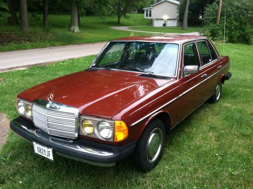 1981 mercedes benz 240d diesel -automatic- classic 4 door sedan 148k