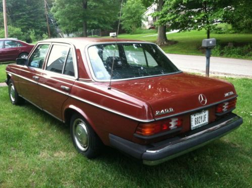 1981 Mercedes benz 240d diesel mpg #7