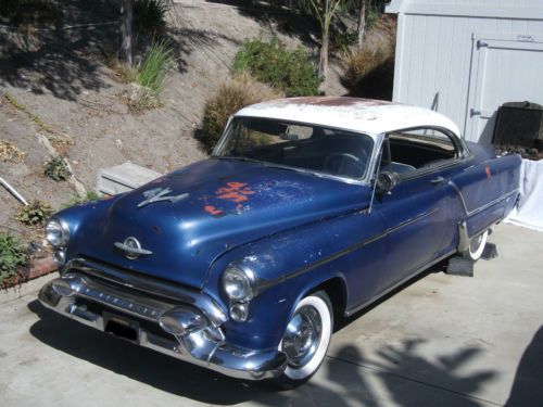 1953 oldsmobile 98 holiday - rocket, original owner