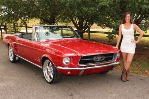 1967 ford mustang convertible v8 automatic power steering power top see video
