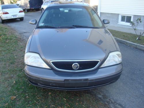 2003 mercury sable ls 24v doch edition,sunroof and leather seats,no reserve $$$$