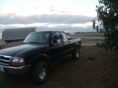 1999 ford ranger xlt 4x4 new tires and wheels good running truck
