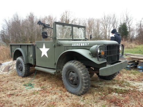 1953 m-37 dodge power wagon (military used)