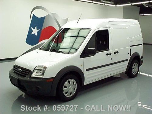 2011 ford transit connect cargo van partition shelving! texas direct auto