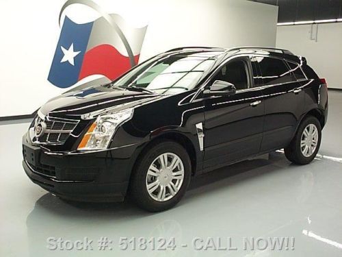 2012 cadillac srx 3.6l v6 leather blk on blk 23k miles texas direct auto
