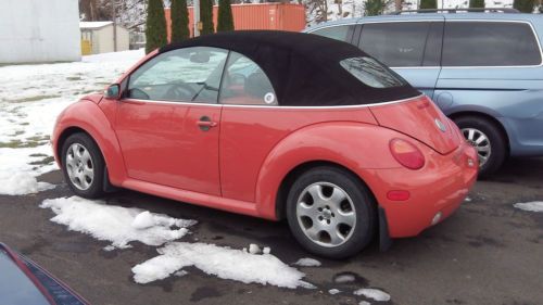 2003 volkswagon beetle convertable new car trade