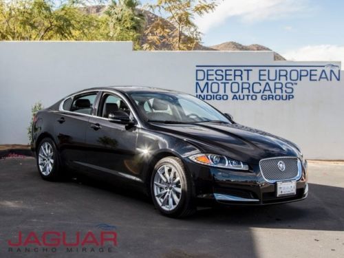 2013 jaguar xf inline 4 turbo ebony convenience pack cold weather pack
