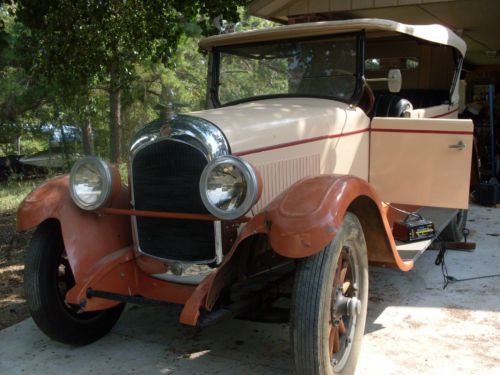 1926 chrylser  touring car (no reserve)
