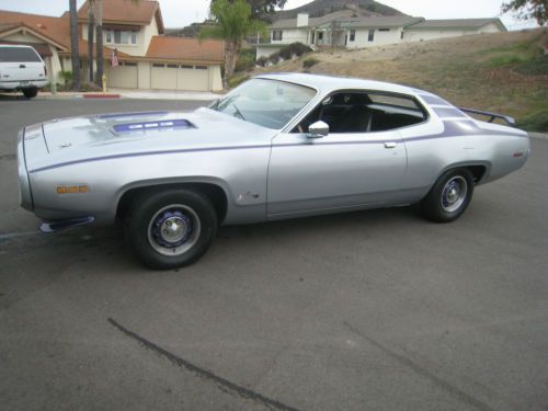 71 plymouth road runner numbers matching 383