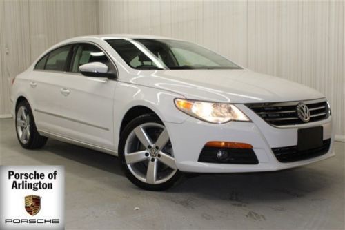 2012 volkswagen cc lux navi white gps bluetooth leather heated seats one owner