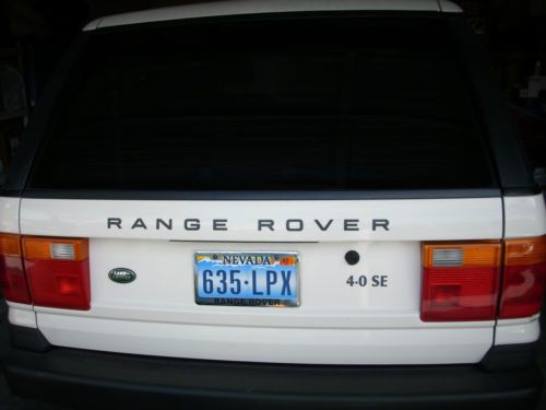1996 range rover 4.0se with only 109k miles-pampered with falken wheels-$5995!nr