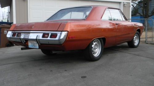 1972 dodge dart swinger hardtop 2-door 318 auto nice vintage mopar demon duster