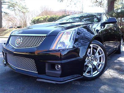 Cadillac cts-v coupe v low miles 2 dr manual gasoline engine, 6.2l supercharged