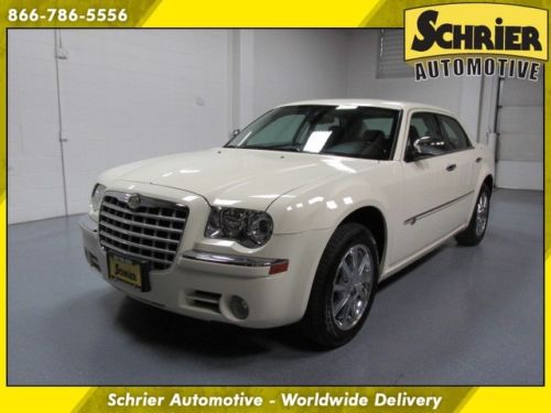 2010 chrysler 300c hemi v8 awd white boston premium audio navigation