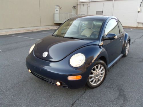 2005 vw beetle gls tdi diesel - auto*40+mpg*leather*cd*roof*htd seat 02 03 04 06