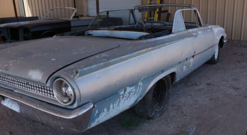 1961 Galaxie Sunliner Convertible  Solid Desert car . NO RESERVE !   60 62 63, image 3
