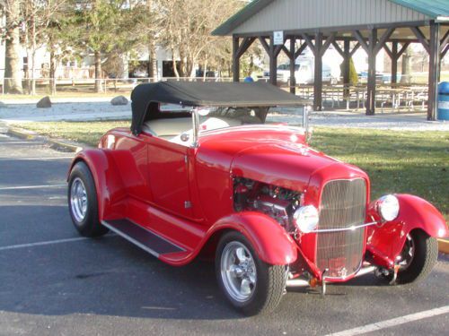 1929 ford model a roadster, streetrod, wescott body,tci frame, disc brakes, auto