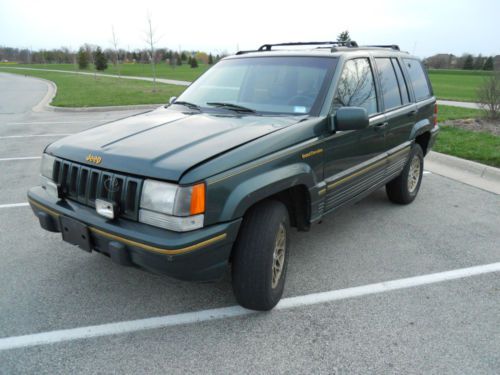 1993 jeep grand cherokee limited sport utility 4-door 4.0l