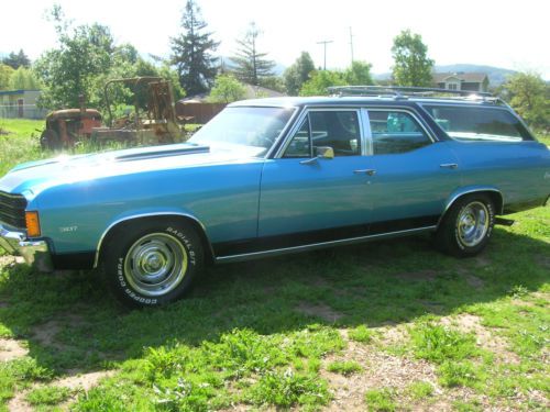 1972 chevrolet chevelle concours estate wagon with ss trim package and more