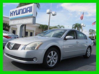 04 silver automatic 3.5 sl 3.5l v6 sedan *bose cd changer *heated leather seats