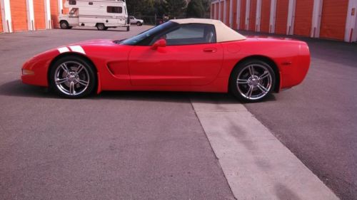 1998 c3 torch red corvette convertible roadster
