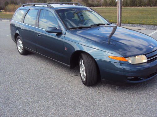 2002 saturn lw300 base wagon 4-door 3.0l runs and drives no reserve