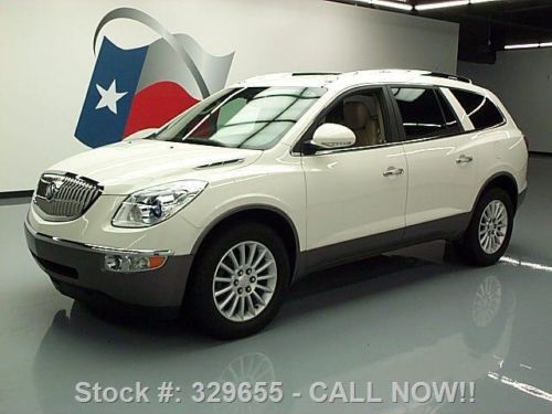 2011 buick enclave cxl 7-pass htd leather dvd 19&#039;s 25k texas direct auto