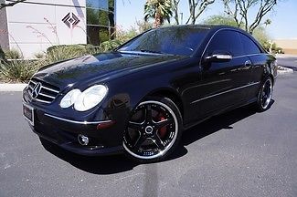 09 clk550 coupe clean carfax staggered wheels rockford fosgate custom stereo wow