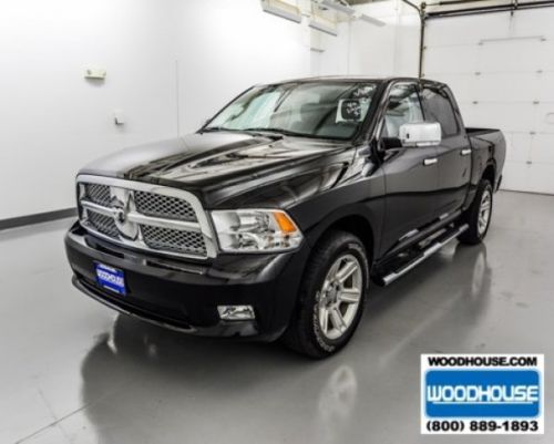 5.7l hemi 4x4 leather tow hitch crew cab 4wd bed liner bluetooth dual exhaust