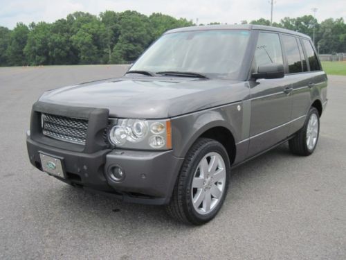 2006 land rover range rover hse luxury package moonroof 4wd 4x4