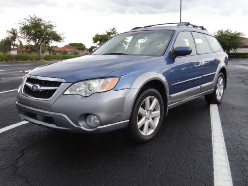 2008 subaru outback 2.5i limited wagon 1 owner clear title leather no accident