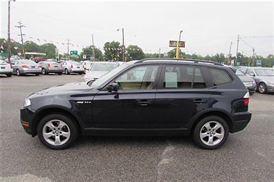 2007 bmw x3 awd only 40k miles panoramic roof  best deal  clean car fax