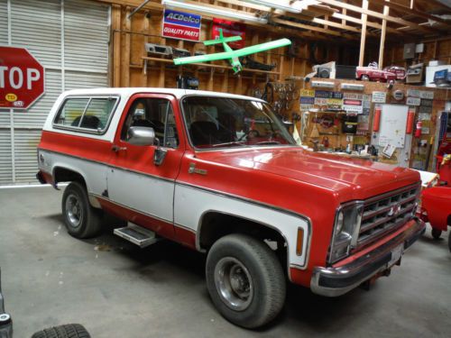 1979 chevy k5 blazer super clean california truck,rust free,ac, 4x4, cruise ctrl