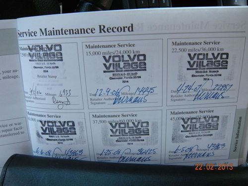 2006 xc90~4.4v8~awd~navi~moon~leather~heated seats~service records from day 1~ln