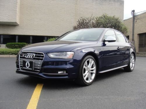 2014 audi s4 prestige package, only 4,851 miles, s-tronic, warranty