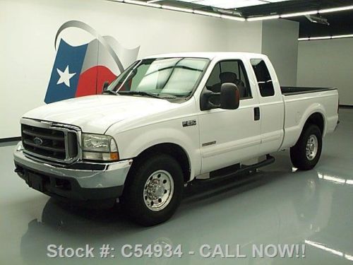 2003 ford f-250 extended cab diesel 6-pass side steps  texas direct auto