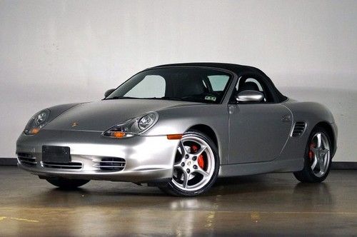 03 boxster s, clean, low miles, new car trade-in! look!