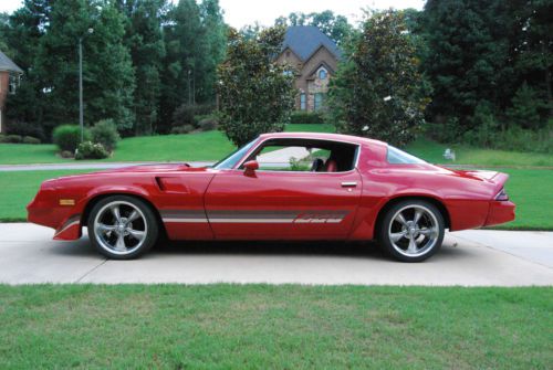 Find Used 1980 Chevrolet Camaro Z28 Red With Red Interior