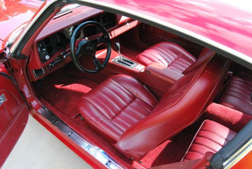 Find Used 1980 Chevrolet Camaro Z28 Red With Red Interior