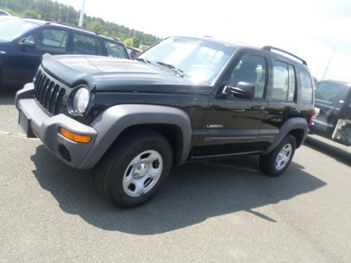 2004 jeep liberty it has five speed 4x4 it runs &amp; great manual trans