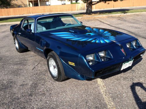 1979 trans am numbers matching 403 no reserve