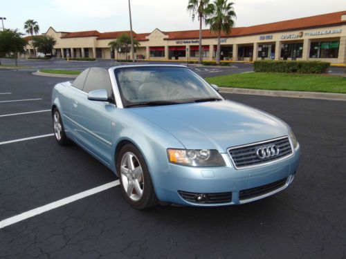 Cabriolet 1.8 t florida car 80k miles great carfax clean title no accident